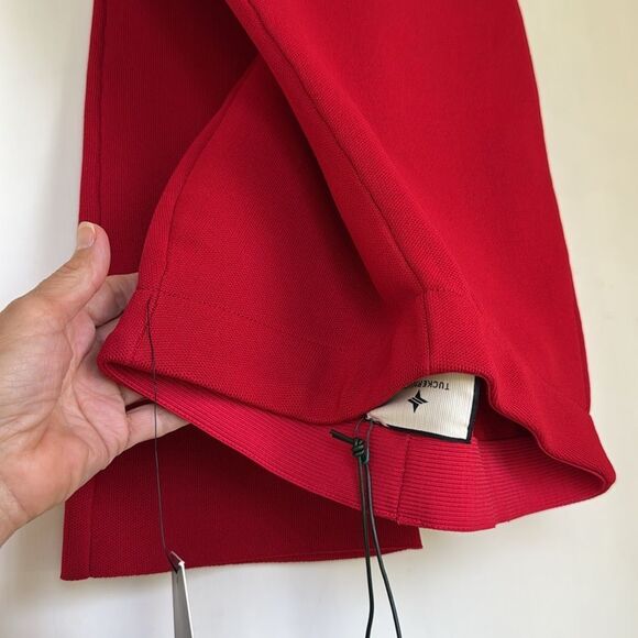NEW With Tag Red Knit Pull On Pant By Tuckernuck - Picture 2 of 6